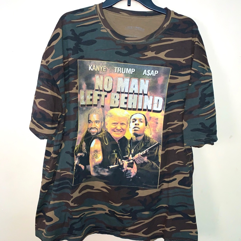 Linda finegold Kanye Trump asap graphic tee